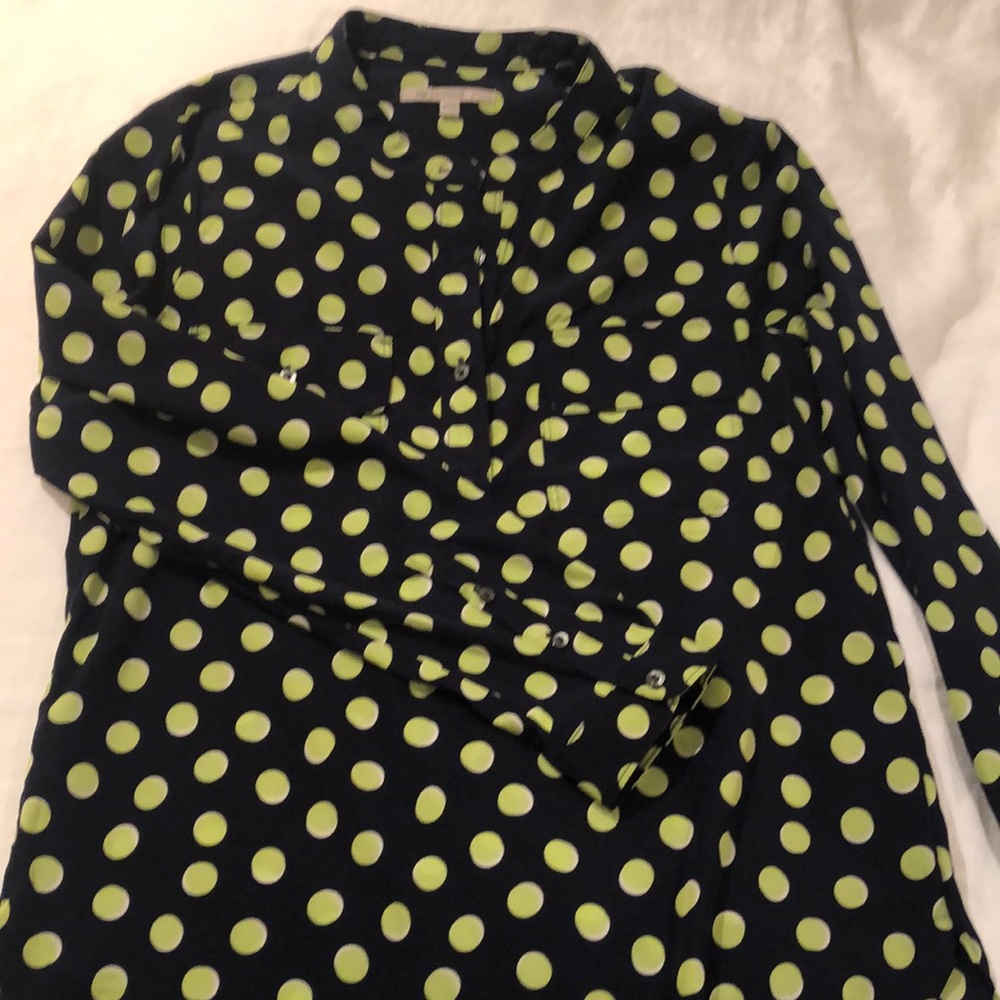 GAP | Long sleeved polka dot blouse